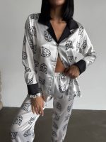 Lioness satine pajamas - Image 3