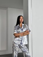 Dior satine pajamas - Image 5