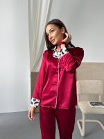 VS Burgundy x leopard pajamas - Image 5