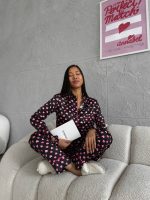 Midnight Hearts Pajama Set - Image 4