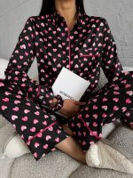 Midnight Hearts Pajama Set - Image 6