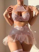 Sequins pink set - Image 3