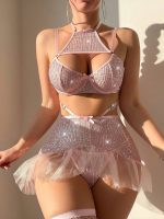 Sequins pink set - Image 2