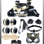 Gold BDSM set
