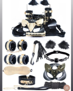 Gold BDSM set