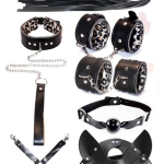 Leopard & black BDSM