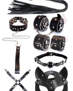 Leopard & black BDSM