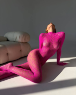 Fuchsia bodystocking