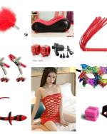 Red Inflatable sexy Sofa - Image 2