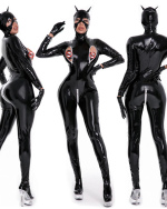 Sexy latex Catsuit