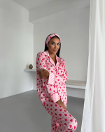 Blush Hearts Pajama Set