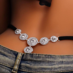 Crystal silver string