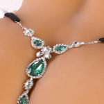 Emerald crystal string