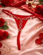 Rhinestones hearts string - Image 2