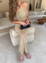 Golden sand dress - Image 6