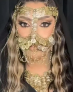 Layali Gold Veil