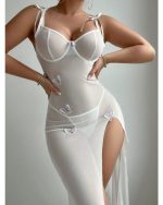 White butterfly dress - Image 2