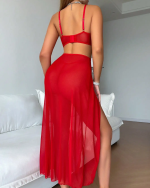 Ruby Chain Glam Set - Image 4