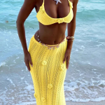 Sun flower crochet set