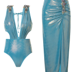 Blue Luminous Swimwear