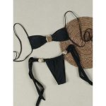 Black Gold Seashell Swimwear - Image 2