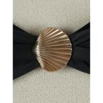 Black Gold Seashell Swimwear - Image 3