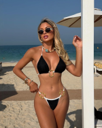 Black Lace Skirt Swimwear - Image 4