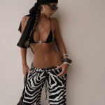 Zebra Luxe Swim Set