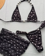 Pearl Polka Dot Swim Set - Image 4