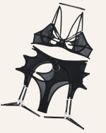 Butterfly lingerie set - Image 3